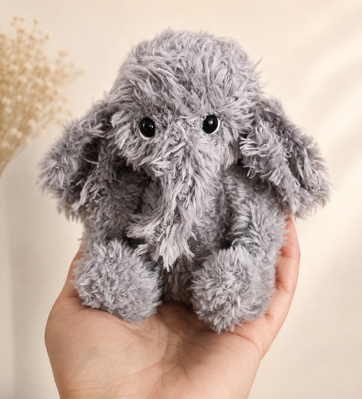 Benny l'Elefante - Schema Amigurumi all'Uncinetto
